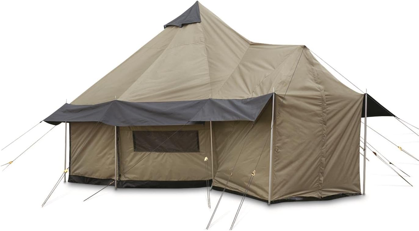 Spacious Family Camping Tent with Screen Room & Weather Protection