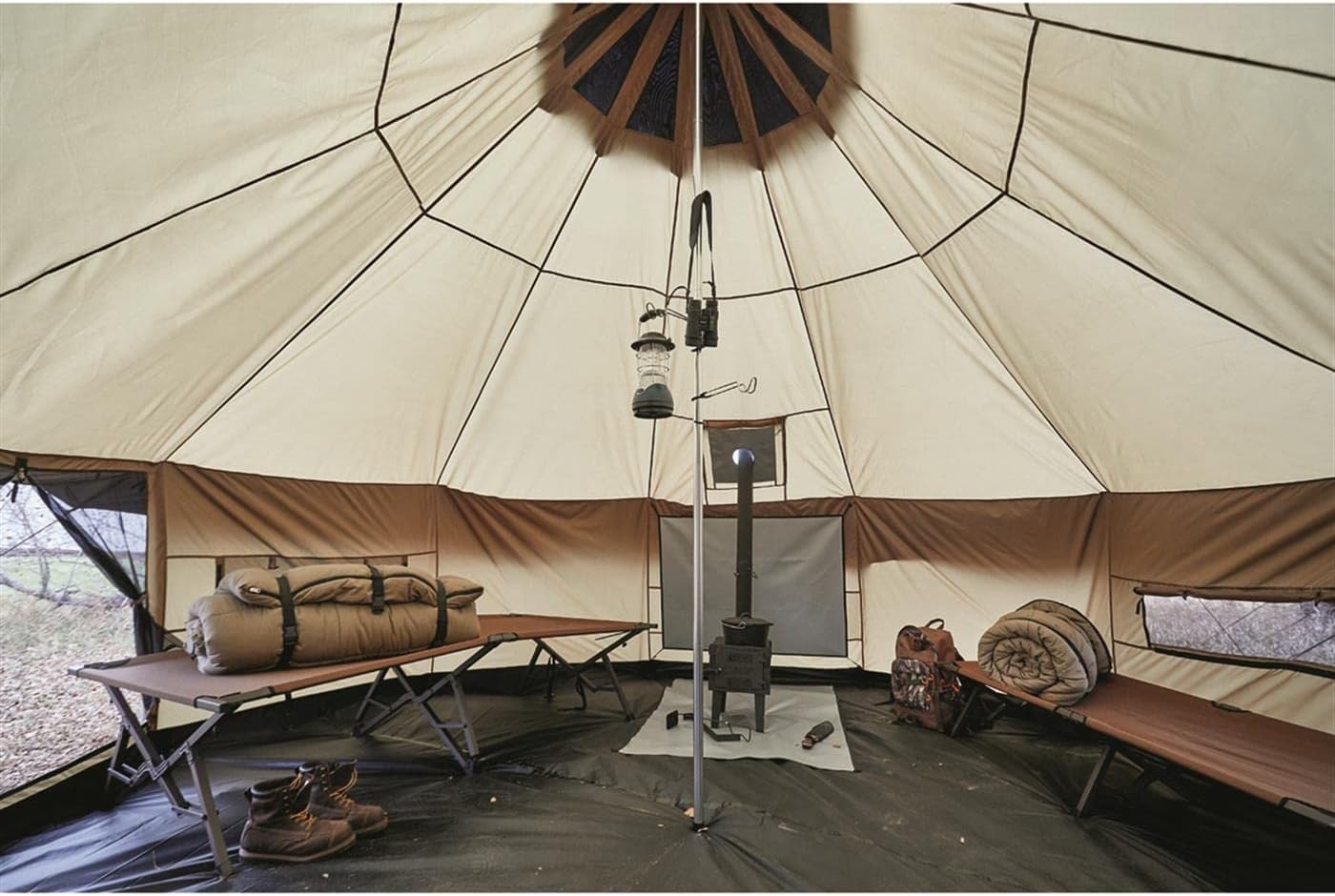Spacious Family Camping Tent with Screen Room & Weather Protection