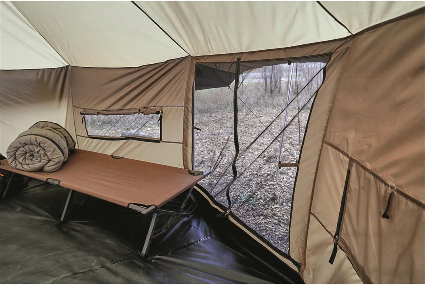 Spacious Family Camping Tent with Screen Room & Weather Protection