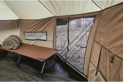 Spacious Family Camping Tent with Screen Room & Weather Protection