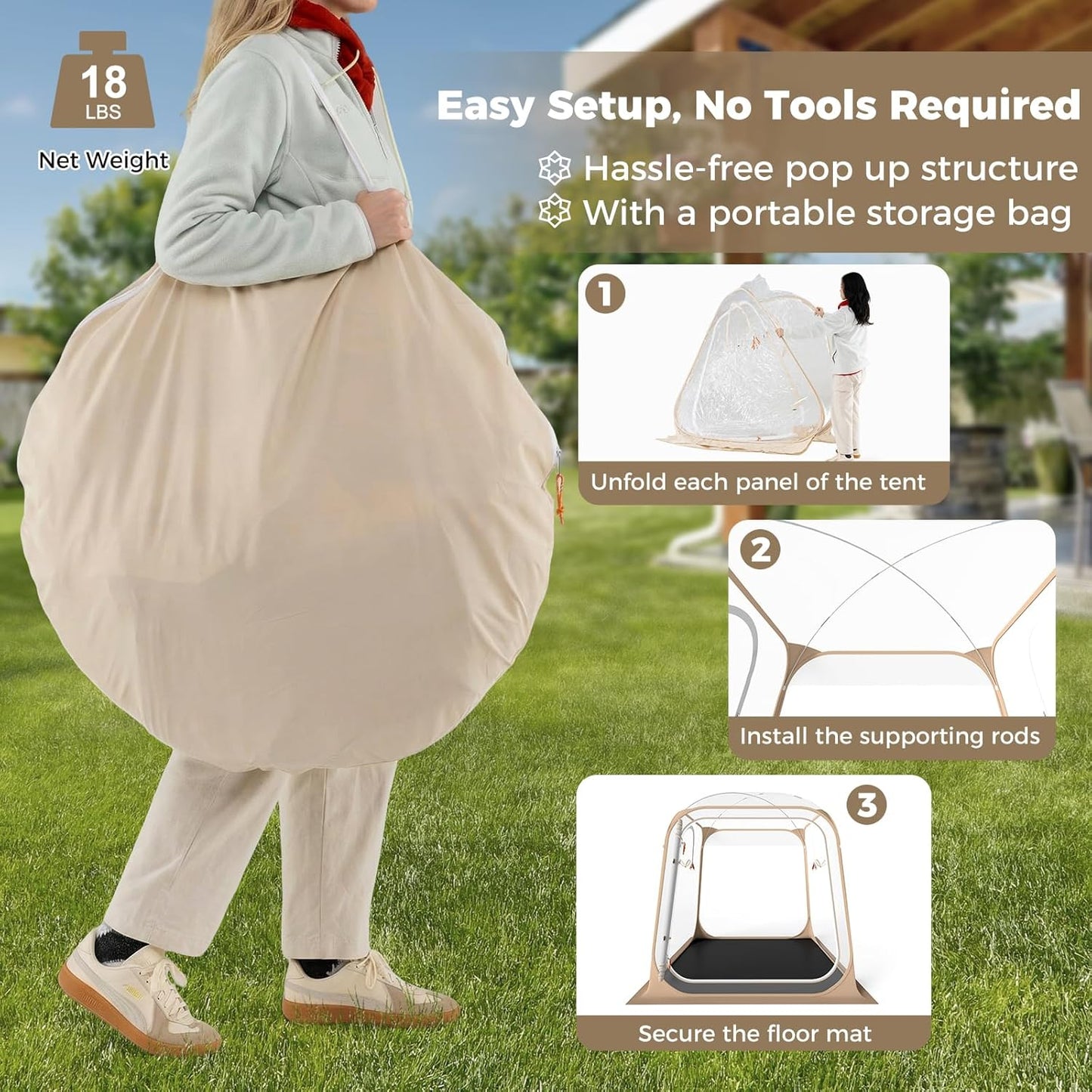 Perfect for Sports, Camping & Gatherings