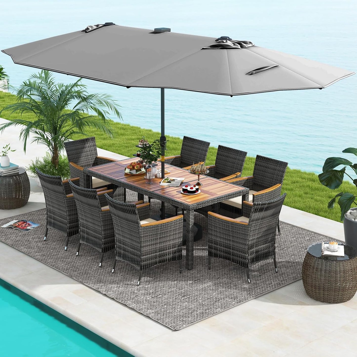 Perfect for Patios, Gardens & Poolside Spaces