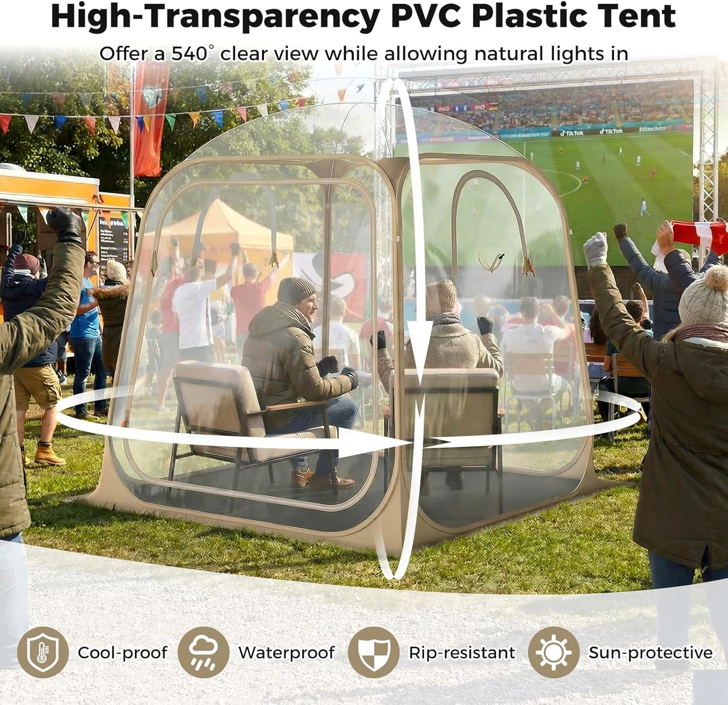 Perfect for Sports, Camping & Gatherings