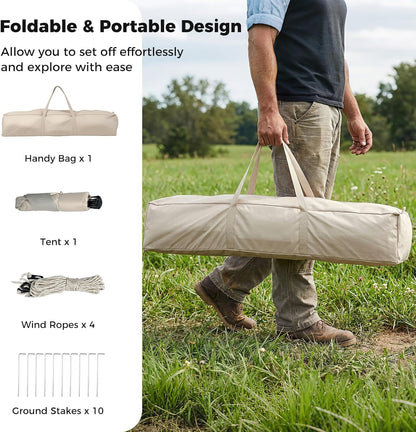 Quick & Easy Pop-Up Tent for 4 – Perfect for Family Adventures!
